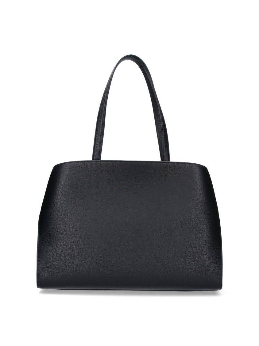 Ferragamo "Hug" Shoulder Bag – Black