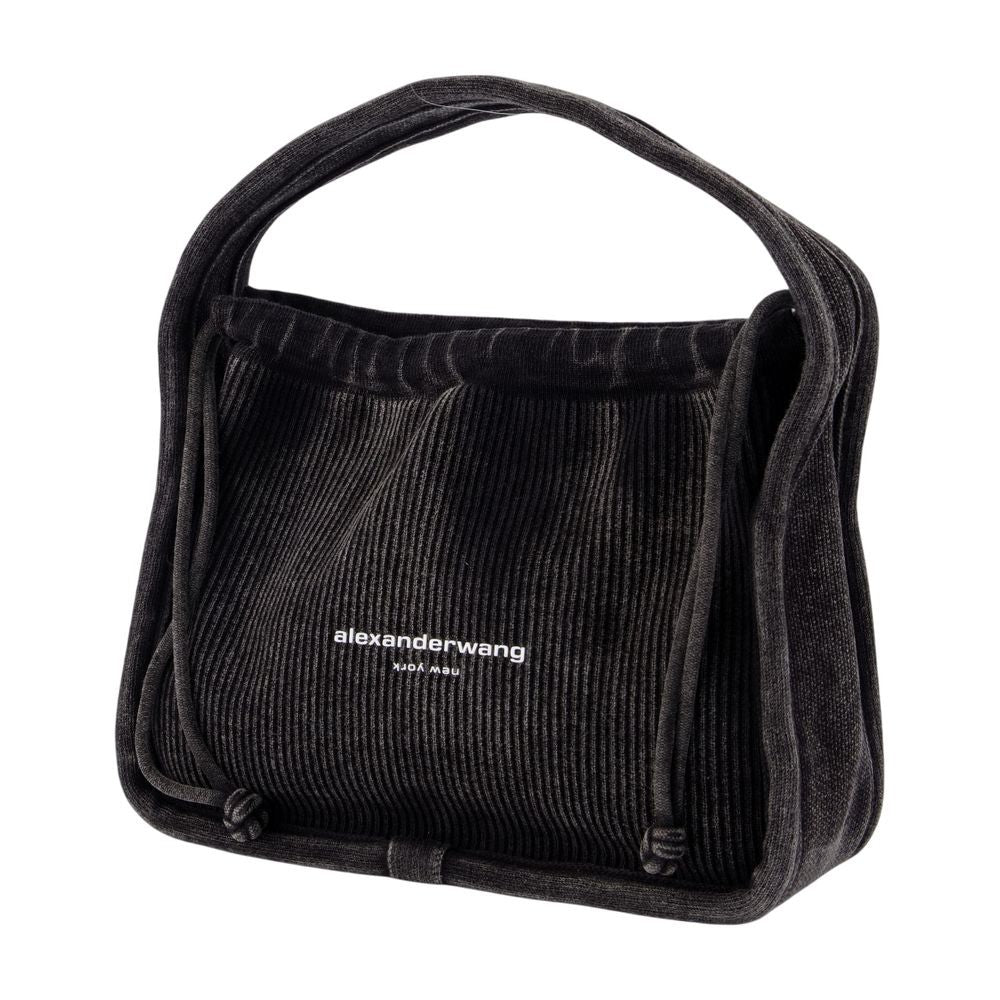 Alexander Wang Compact Minimalist Cotton Shoulder Bag