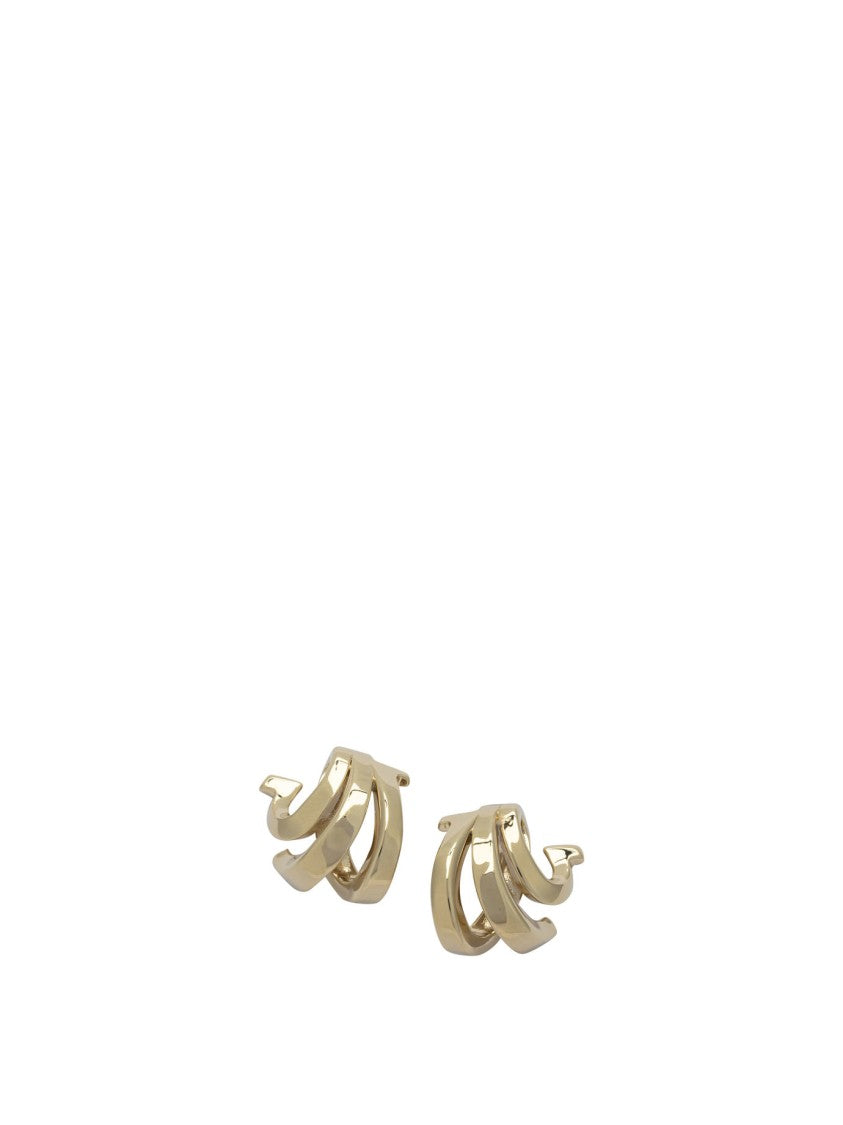 Ferragamo "Triplo Gancini" Earrings