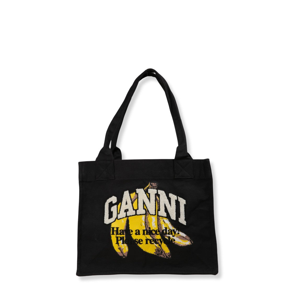Ganni Ganni Canvas Tote Bag