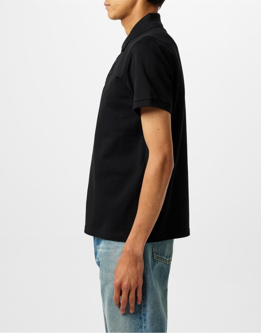 Saint Laurent Cassandre Ysl Logo Polo Shirt