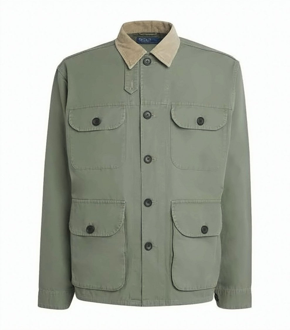 Polo Ralph Lauren Structured Olive Green Jacket