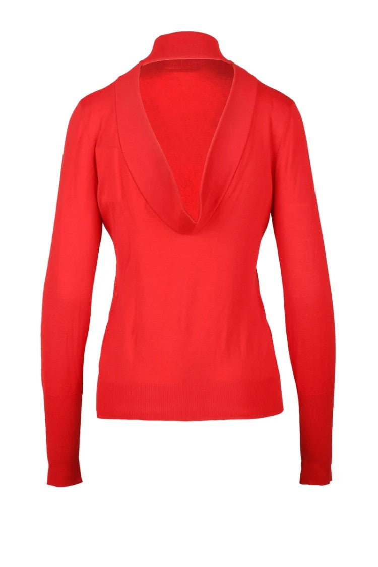Givenchy Wool Turtleneck - Red