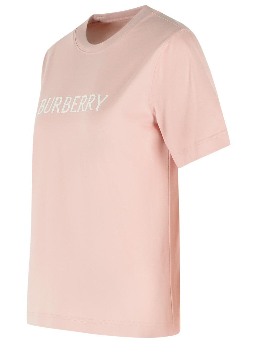 Burberry 'Frankie' Pink Cotton T-Shirt