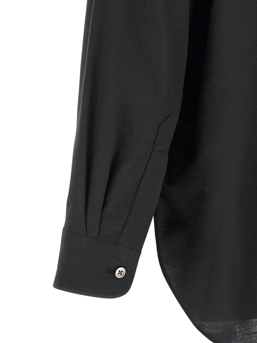 Ssstein Cotton And Silk Shirt