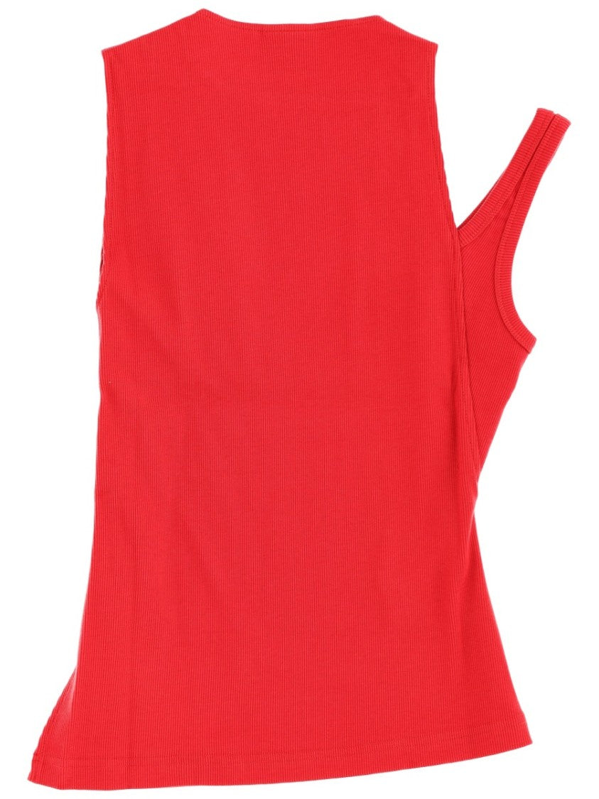 Courrèges Oblique 90'S Asymmetrical Tank Top