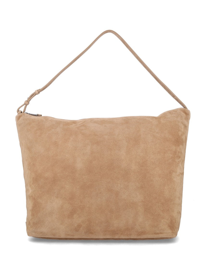 Emporio Armani Refined Suede Hobo Bag