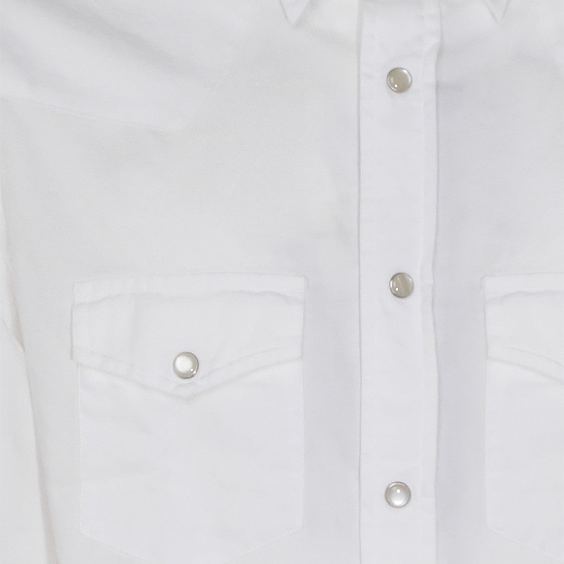 Tom Ford Classic White Cotton Shirt With Button-Down Front