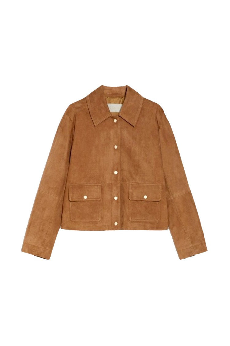 I Blues Beige Technical Nylon Zip-Up Jacket