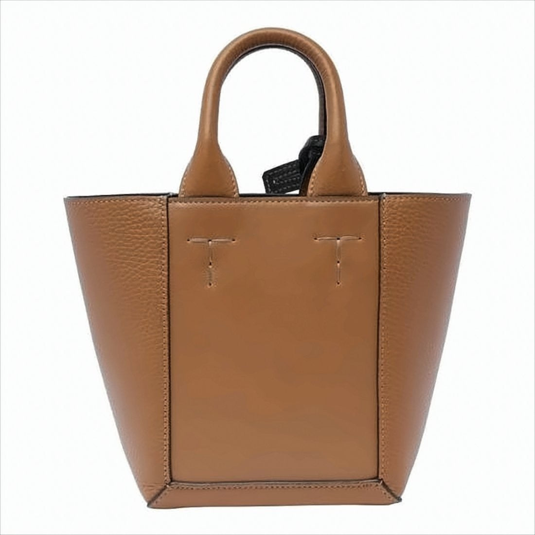 Tod's Textured Leather Tote Bag With Detachable Strap