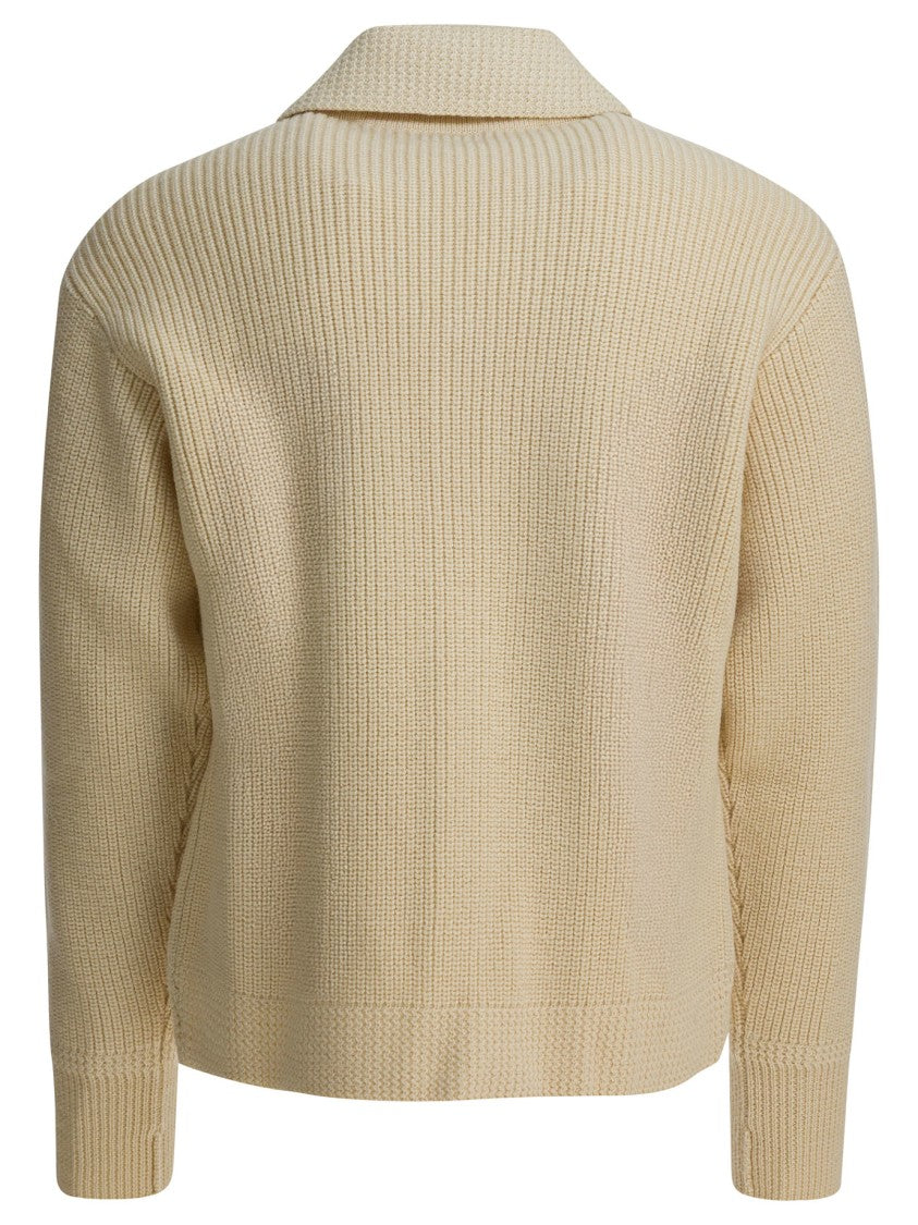 Human Made Textured Wool Cardigan