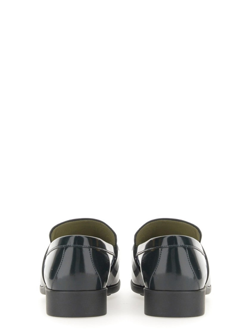 Bottega Veneta Inkwell Moccasin With Rubber Sole And Minimalistic Design