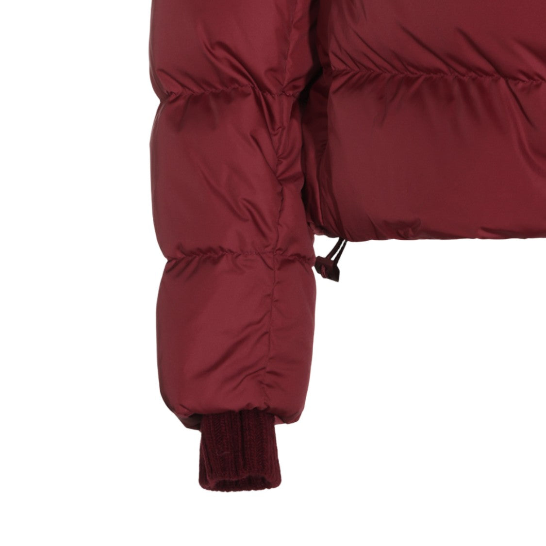 Herno High Collar Adjustable Hem Quilted Down Coat