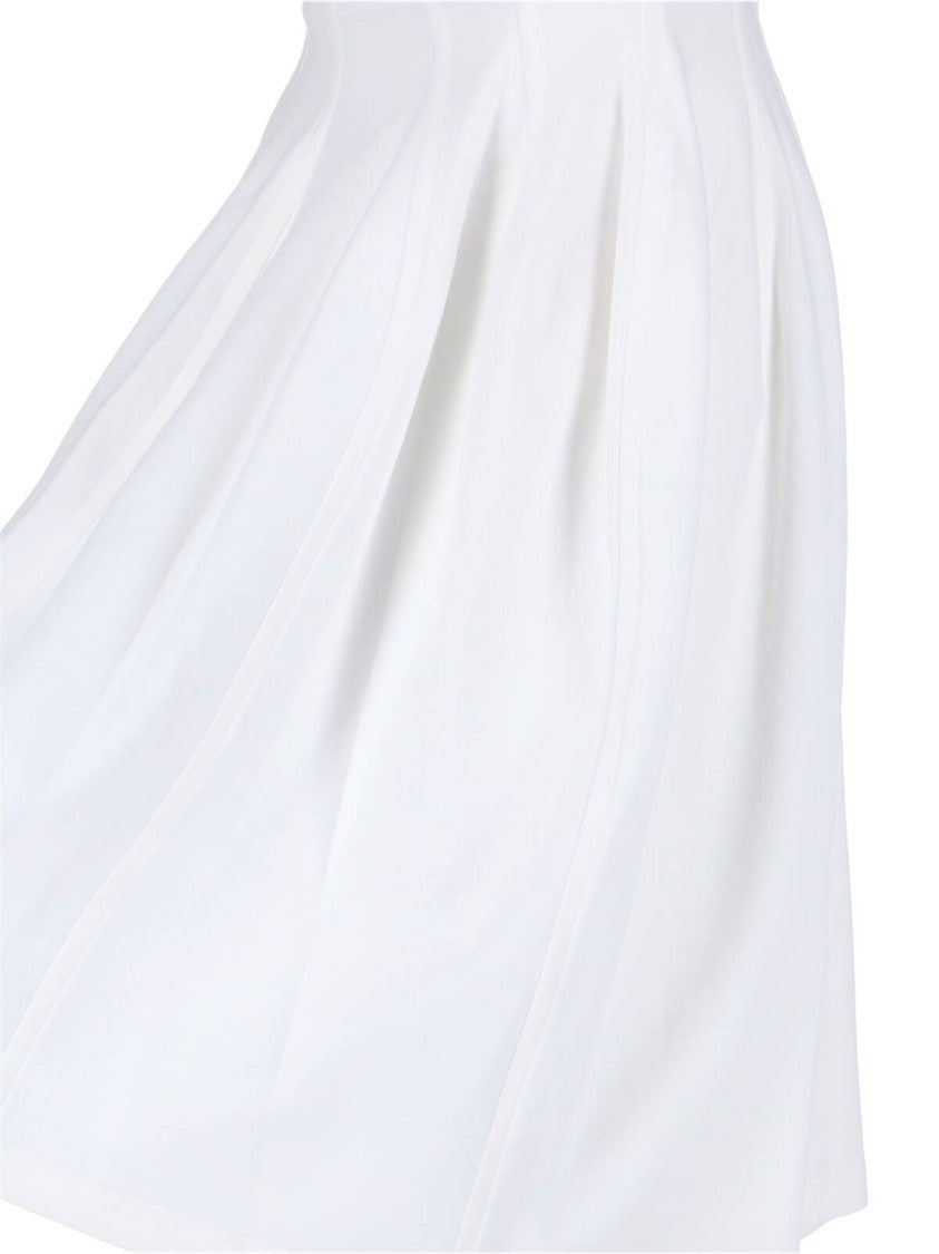 Marni Timeless White Skirt With Minimalist Design