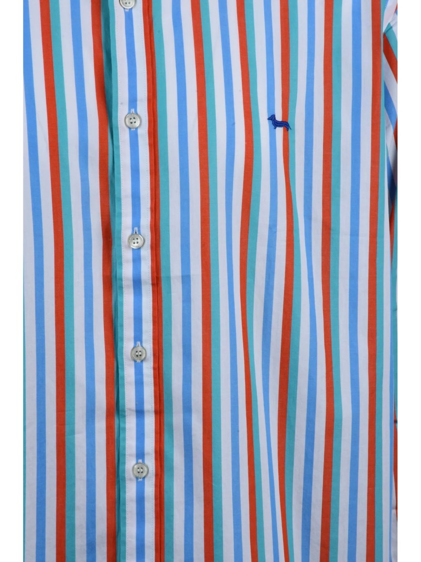 Harmont&Blaine Multicolor Cotton Patterned Shirt