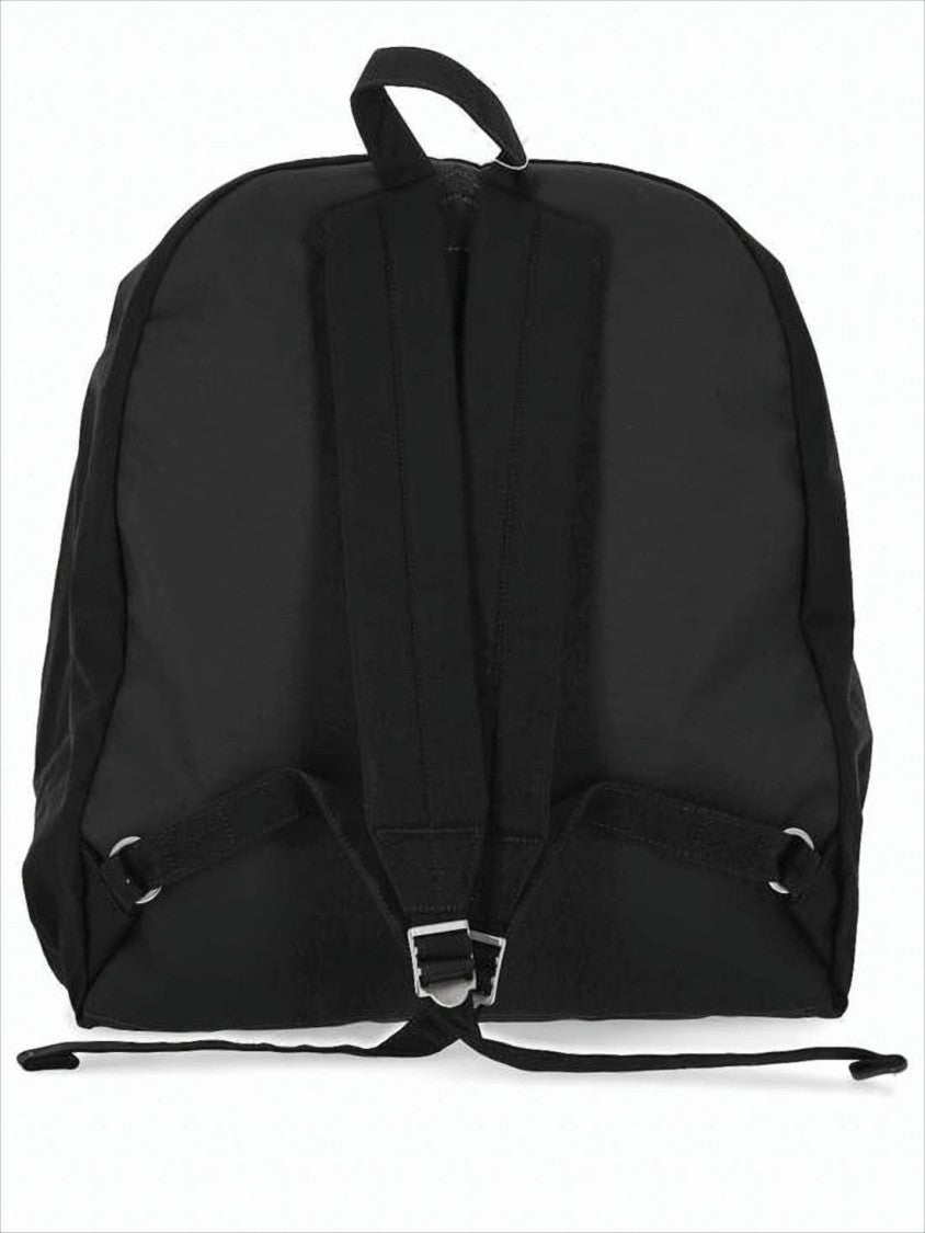Nanamica Minimalist Black Backpack With Double Zipper