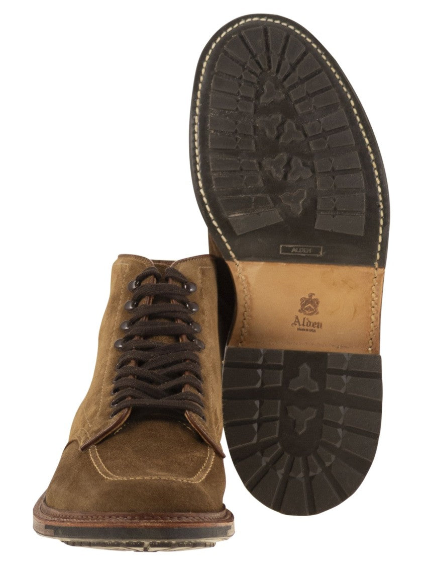 Alden Suede Lace-Up Boot