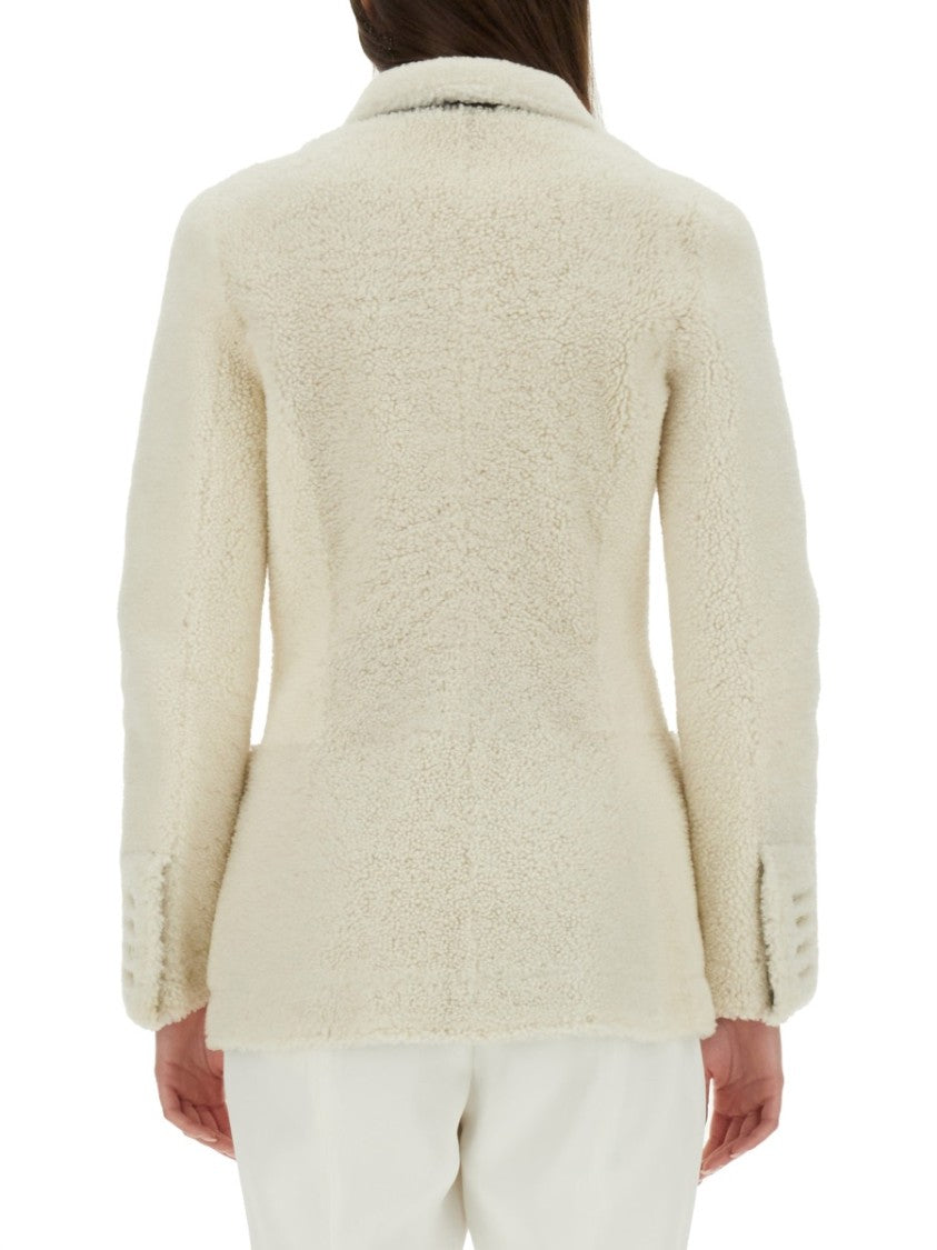 Alexander Mcqueen Double Breasted Coat