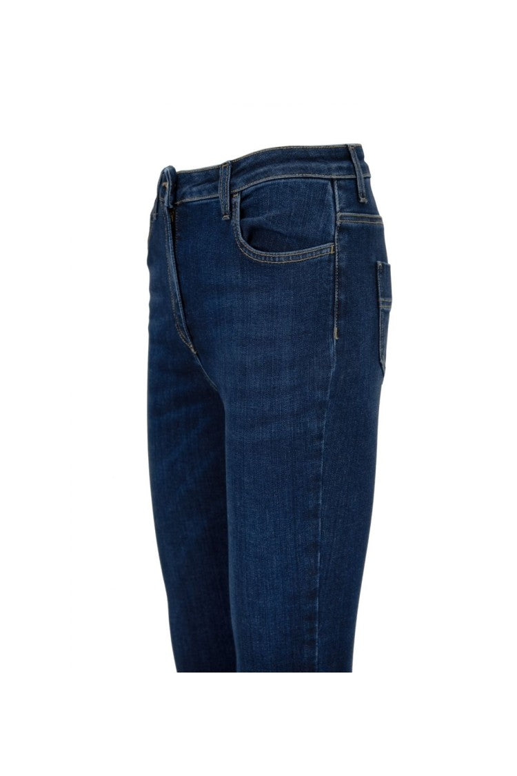 Elisabetta Franchi Blue Cotton-Elastane Denim Jeans