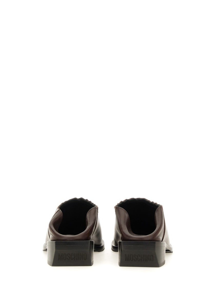 Moschino Shootie Cuban Heel