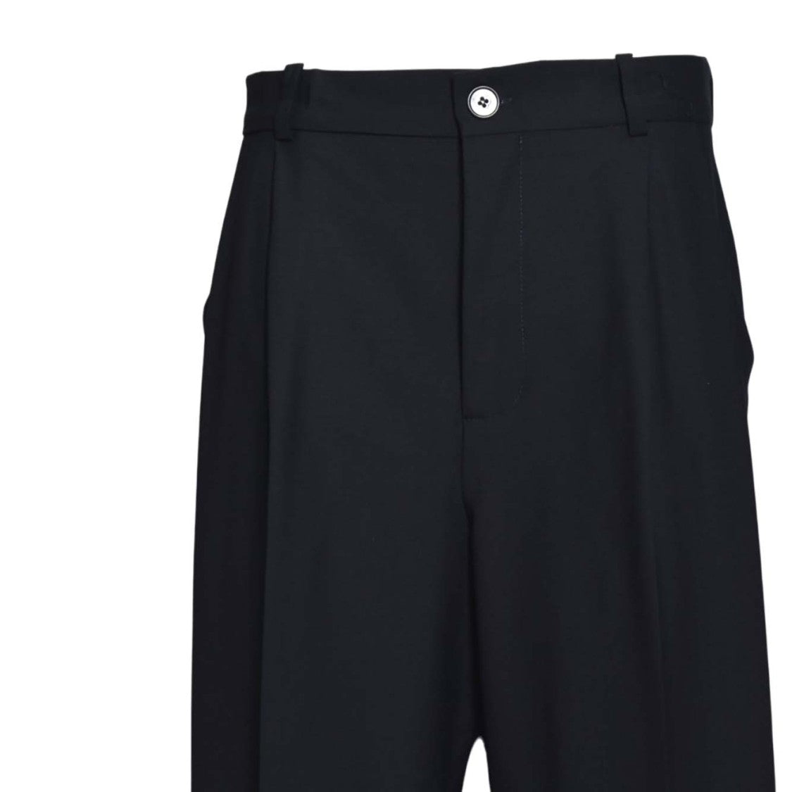 Solotre Tailored Blue Trousers With Straight Leg Silhouette