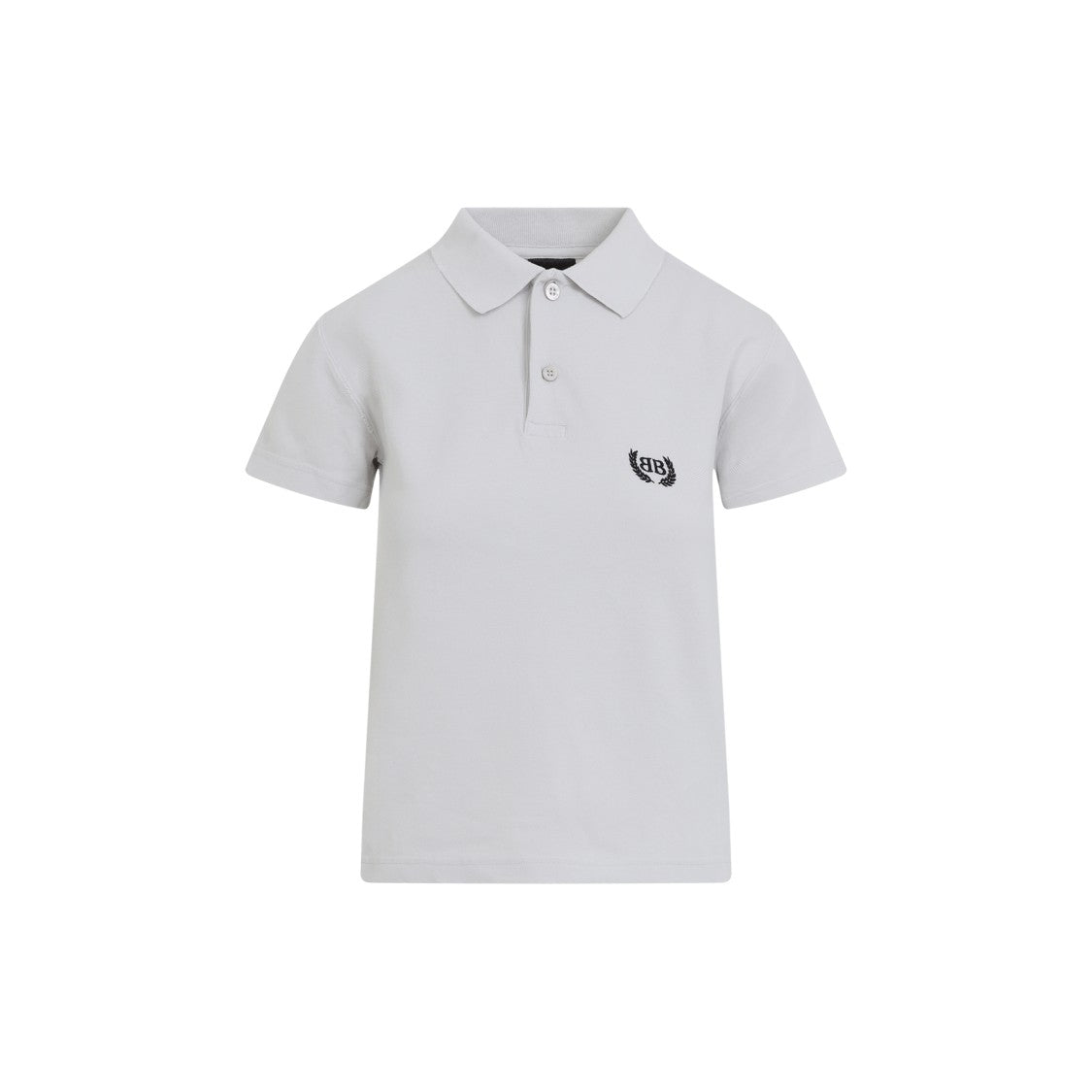Balenciaga Classic White Polo-Collared T-Shirt With Subtle Logo