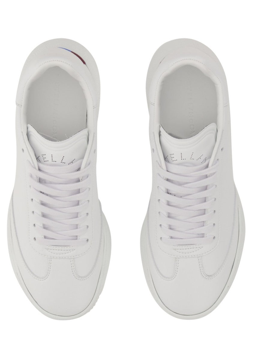 Stella Mccartney Loop Minimalist White Sneakers