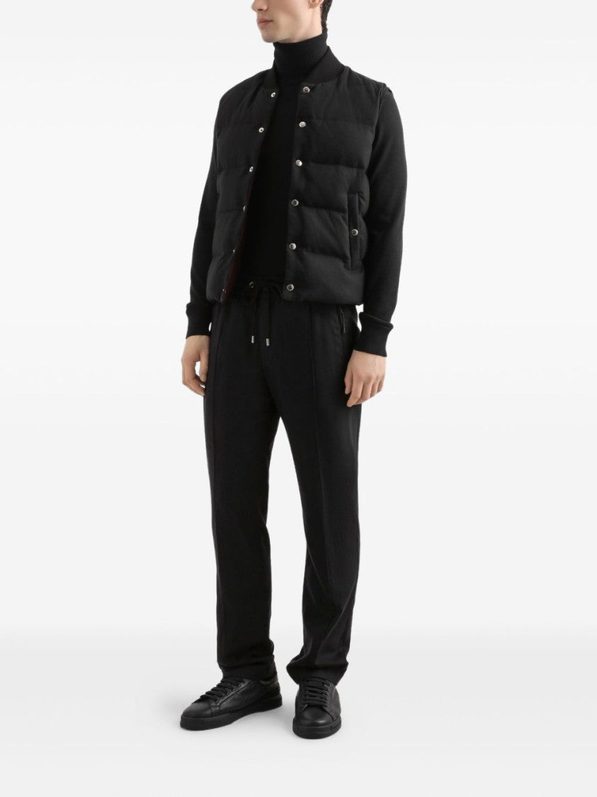 Dolce & Gabbana Quilted Reversible Padded Gilet