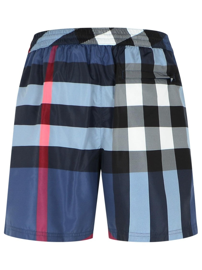 Burberry Blue Polyester Swimsuit