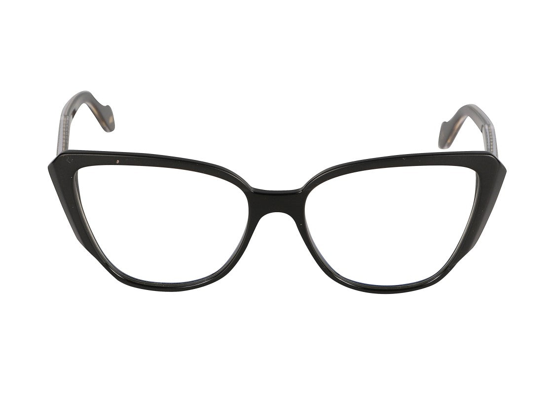 Kador Gold Lady Oversized Cat-Eye Sunglasses