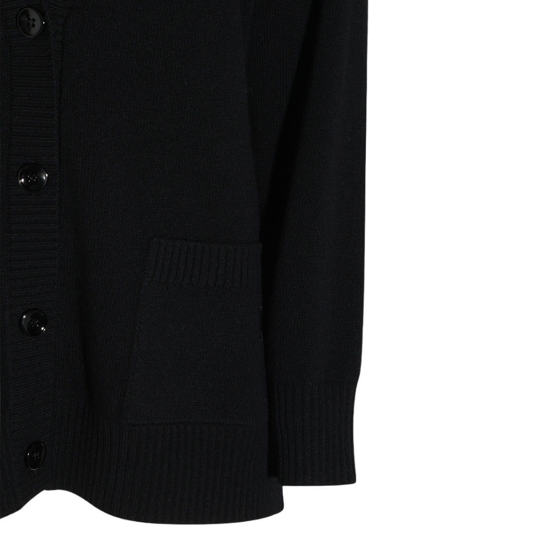 Dolce & Gabbana Cardigan V-Neck Ribbed Sweater