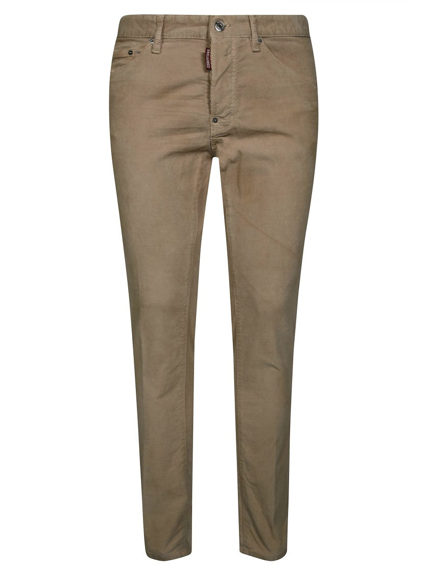 Dsquared2 Slim Fit Five-Pocket Pants With Classic Closure