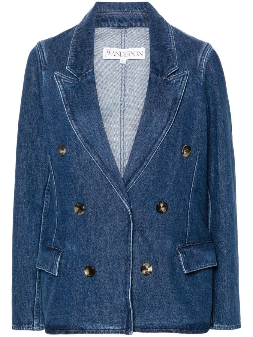 J. W. Anderson Double-Breasted Denim Blazer