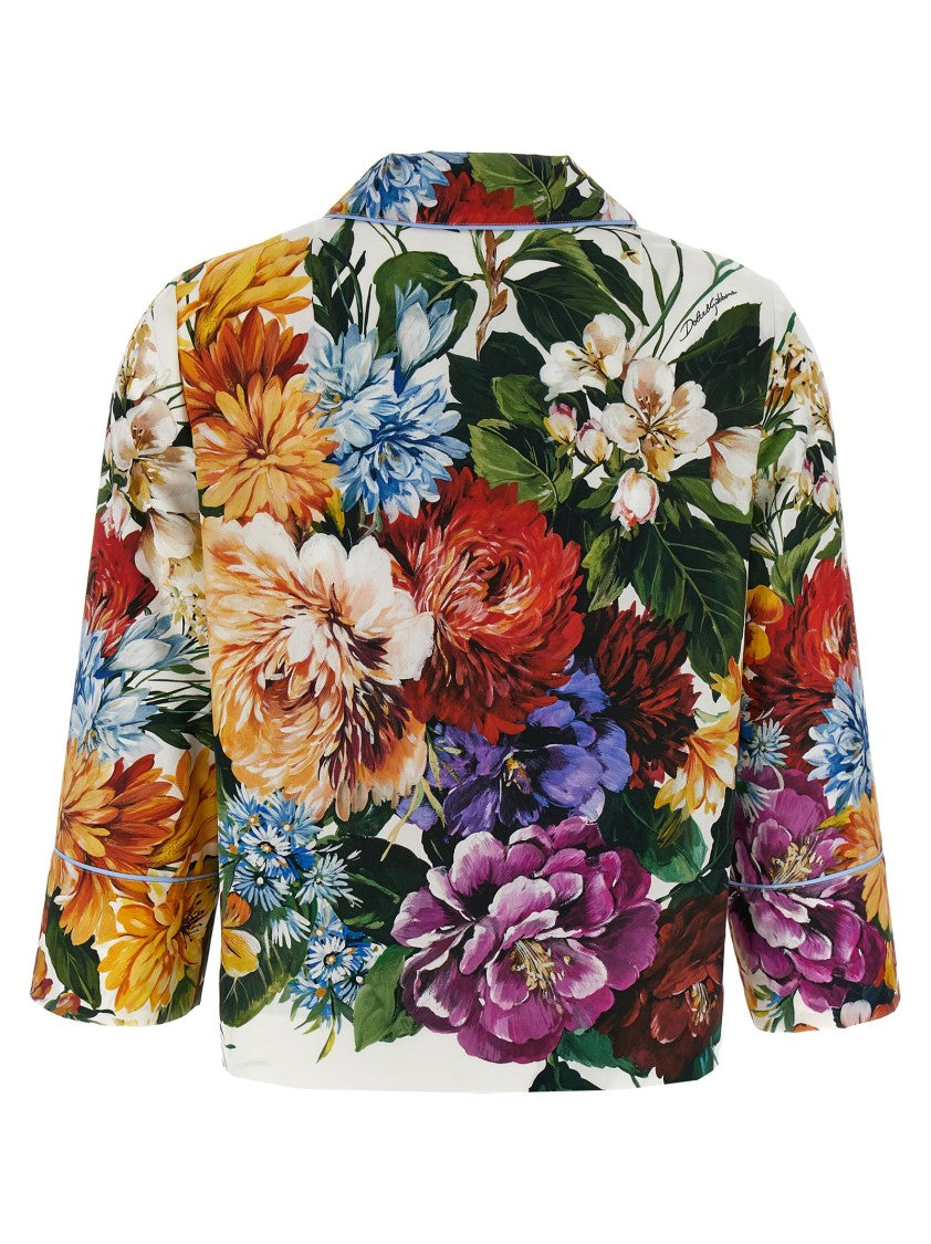 Dolce & Gabbana Bouquet' Print Shirt