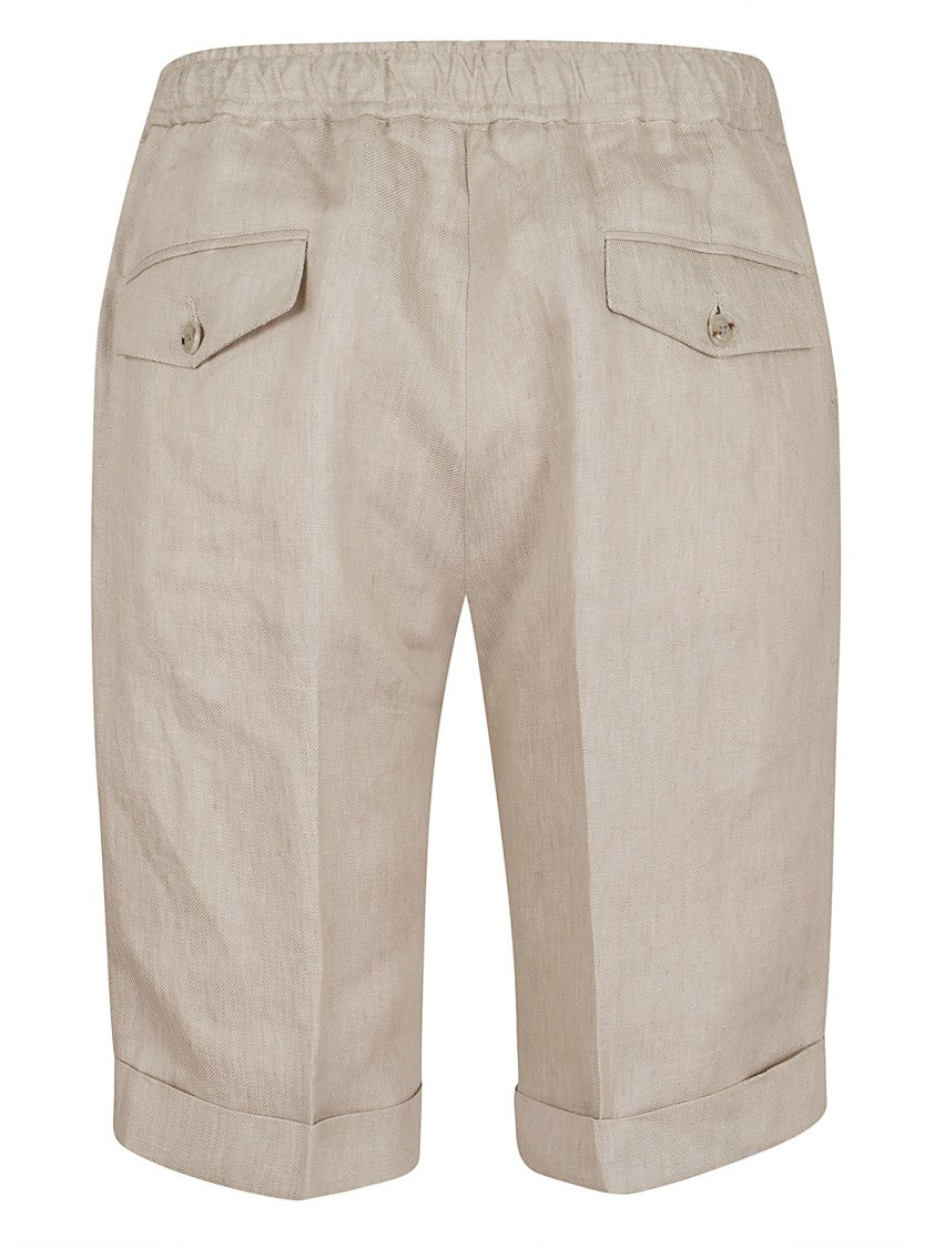 Barba Napoli Tailored Bermuda Shorts With Adjustable Drawstring