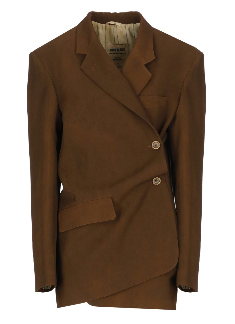 Uma Wang Brown Kava Jacket