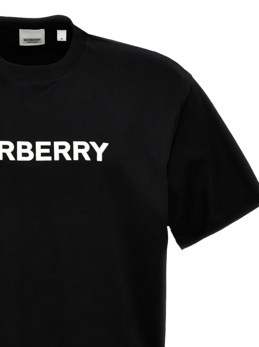 Burberry Classic Black Short-Sleeve T-Shirt With Bold Logo Print