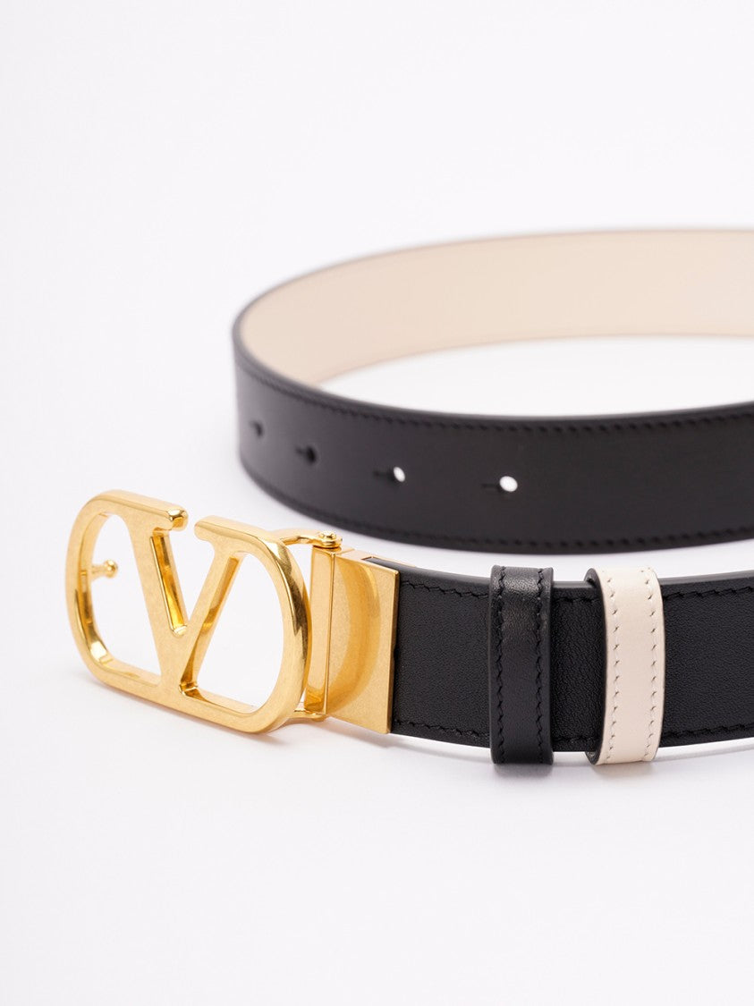 Valentino Garavani `Vlogo Signature` Reversible Belt