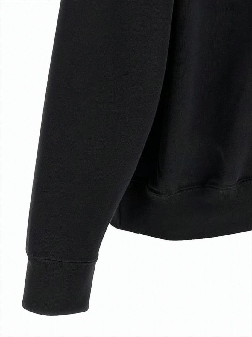 Y-3 Relaxed Fit Black Hoodie With Drawstring