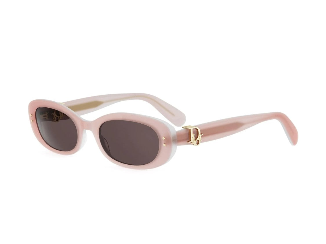 Dior Pink Cd40272i Oversized Round Sunglasses