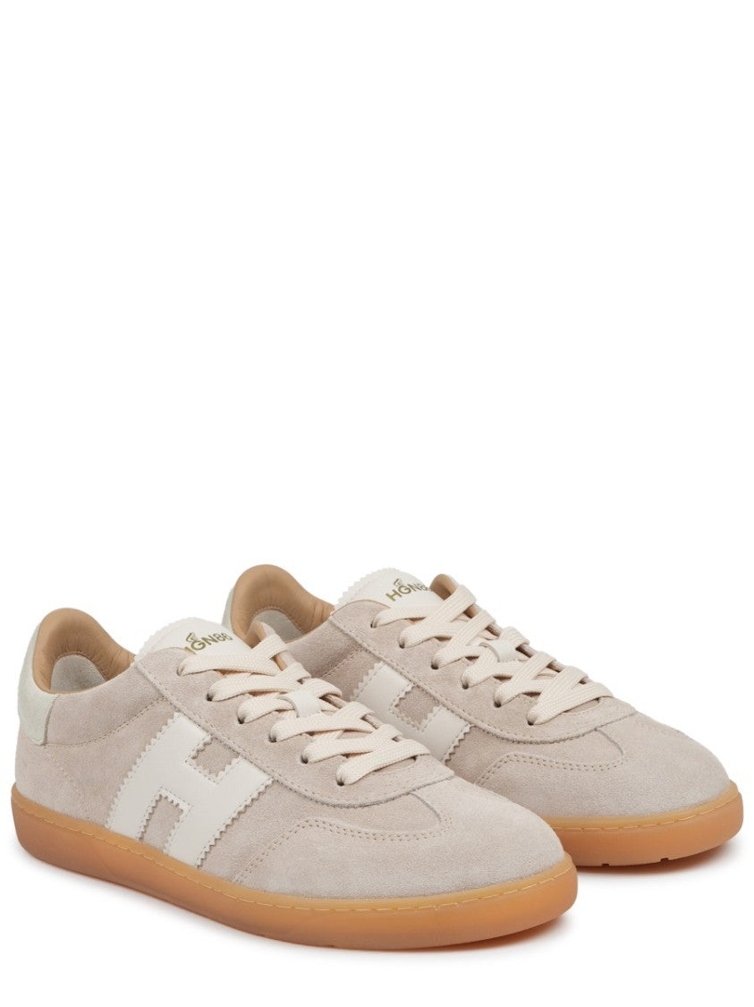Hogan Cool Low-Profile Logo Calfskin-Mutton Sneakers