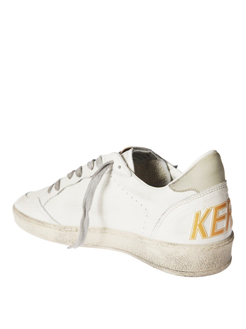 Golden Goose Ballstar Vintage Nappa Leather Low-Top Sneakers