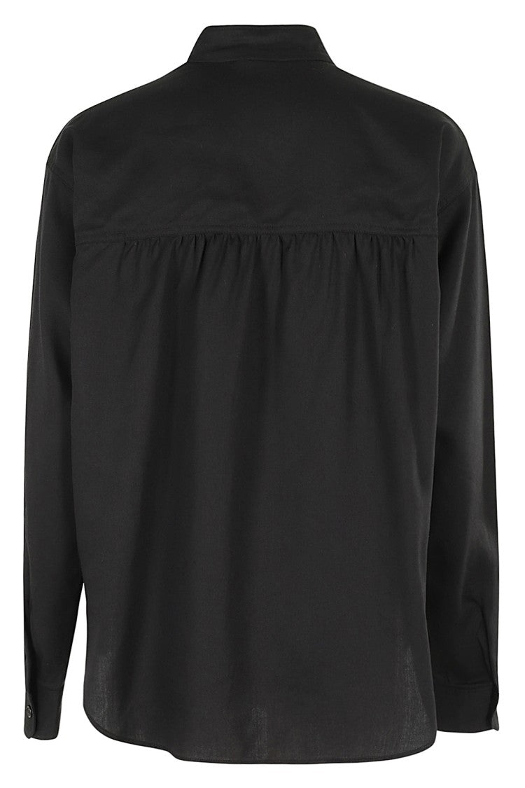 Isabel Marant Étoile Long Sleeve Black Violeta Shirt