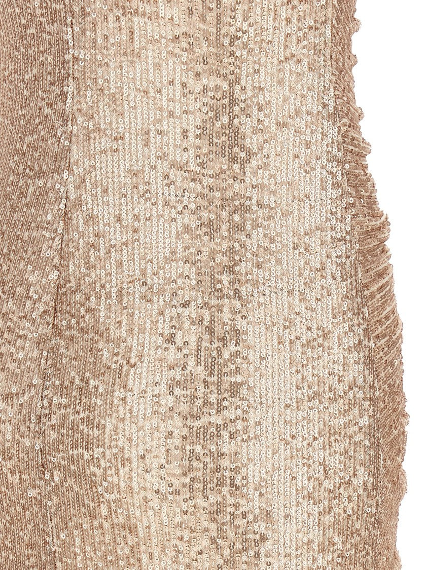 Norma Kamali 'Strapless Shirred Front' Dress