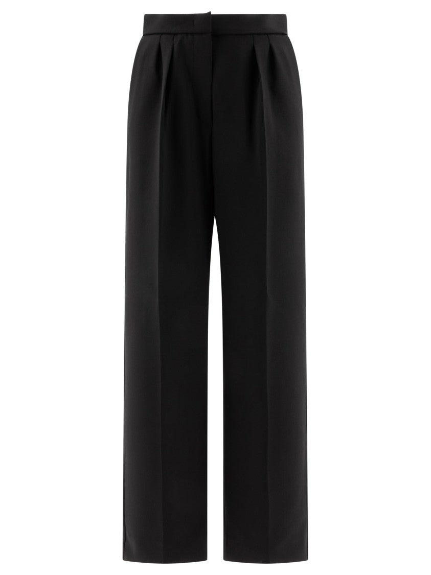 Max Mara "Verbano" Stretch Wool Slim Trousers