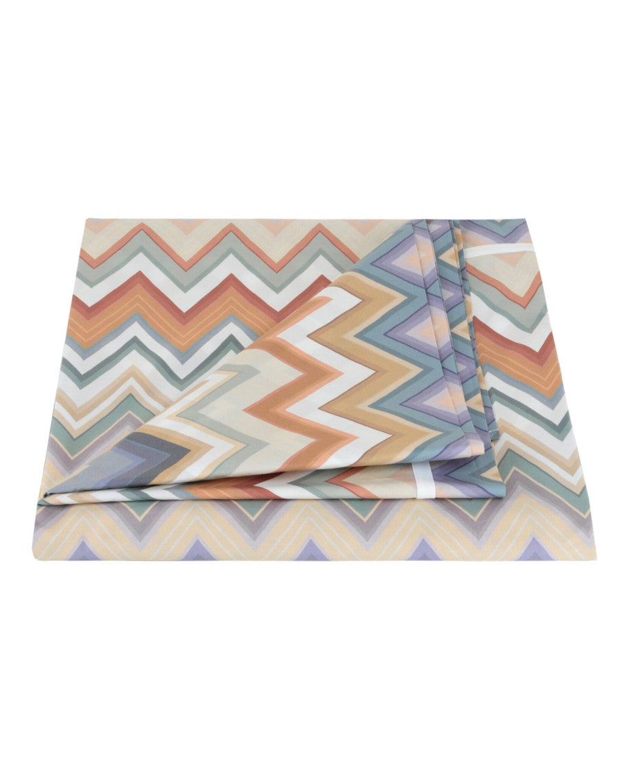 Missoni Zigzag Pattern Europen King Flat Sheet