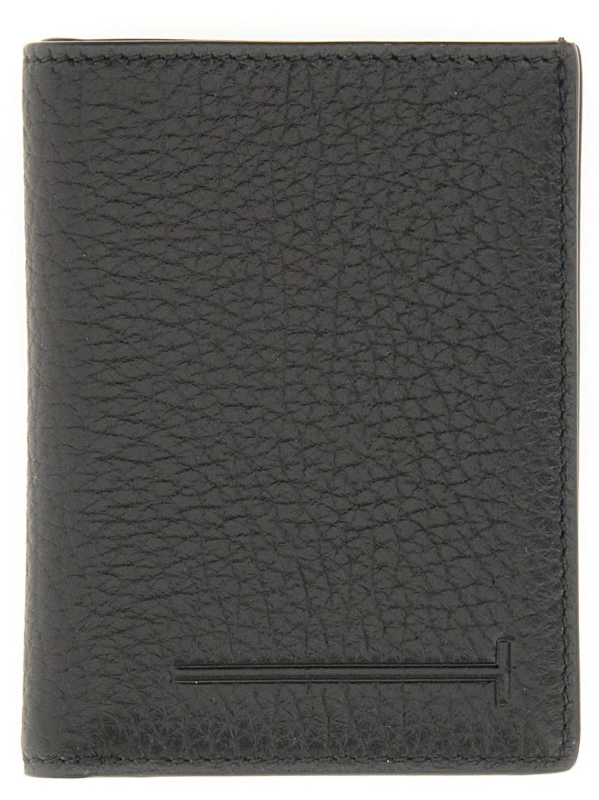 Tom Ford Leather "T" Wallet