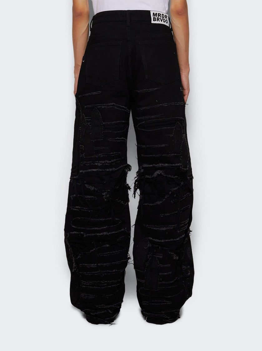 Who Decides War Ultra Flare Windowed Jeans Coal