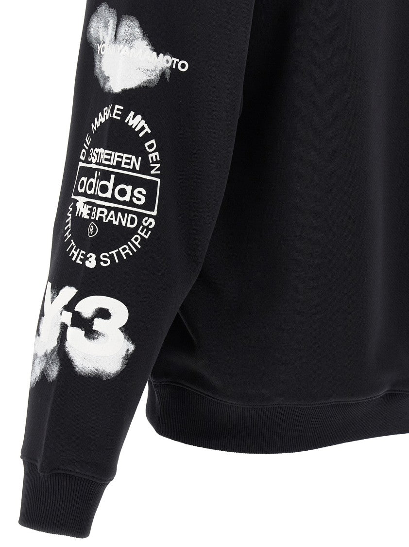 Y-3 ' Graphic Crew' Sweatshirt