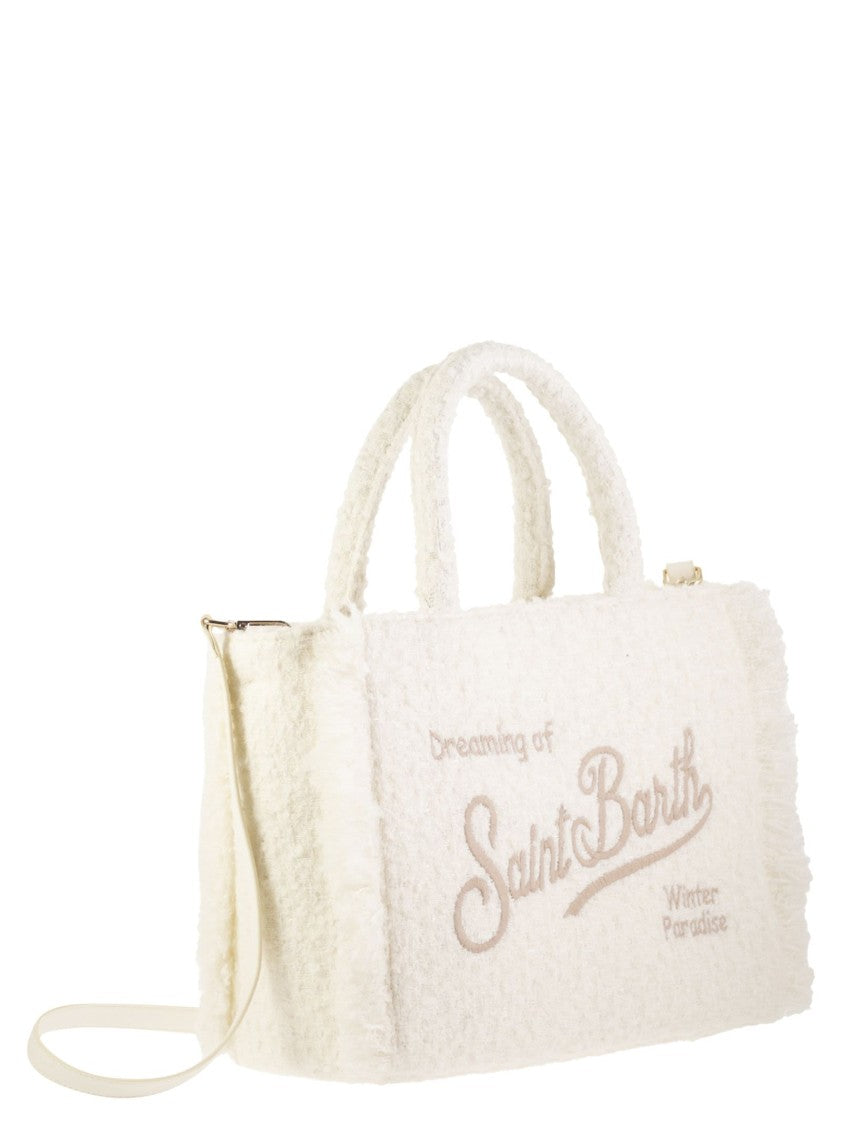 Mc2 Saint Barth Colette - Fabric Handbag With Logo